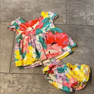 NWOT Gap Floral Matching Set